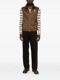 Moncler Ansiei zip sleeveless gilet