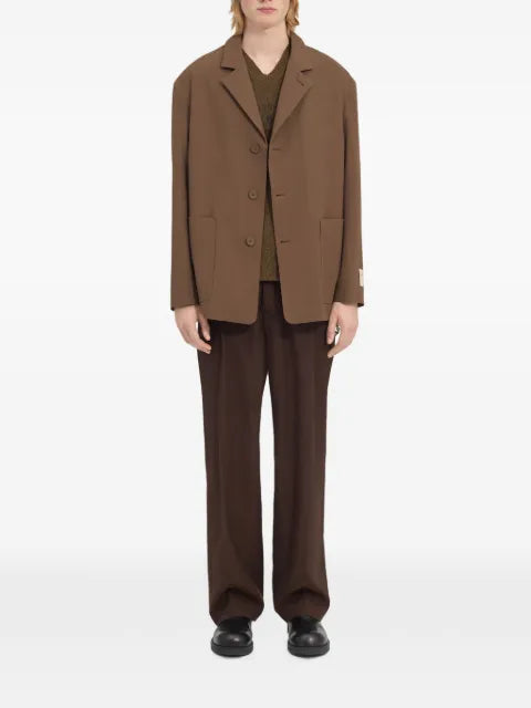 MM6 Maison Margiela wool blend suit jacket