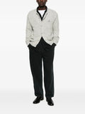 American Vintage logo-patch button-up cardigan