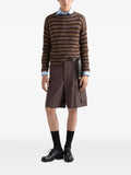 Prada Shetland-wool boat-neck sweater
